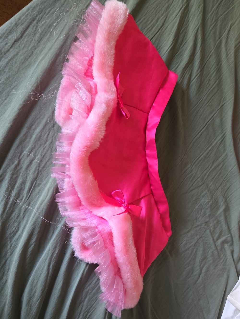 Rare & Authentic Victorias Secret Santa Skirt